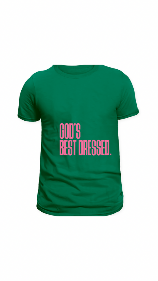 Gods Best Dressed - Kelly Green